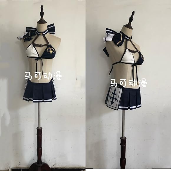 Amazon.co.jp: [XIN XIN] バーチャルYouTuber 白銀ノエル 水着コスプレ